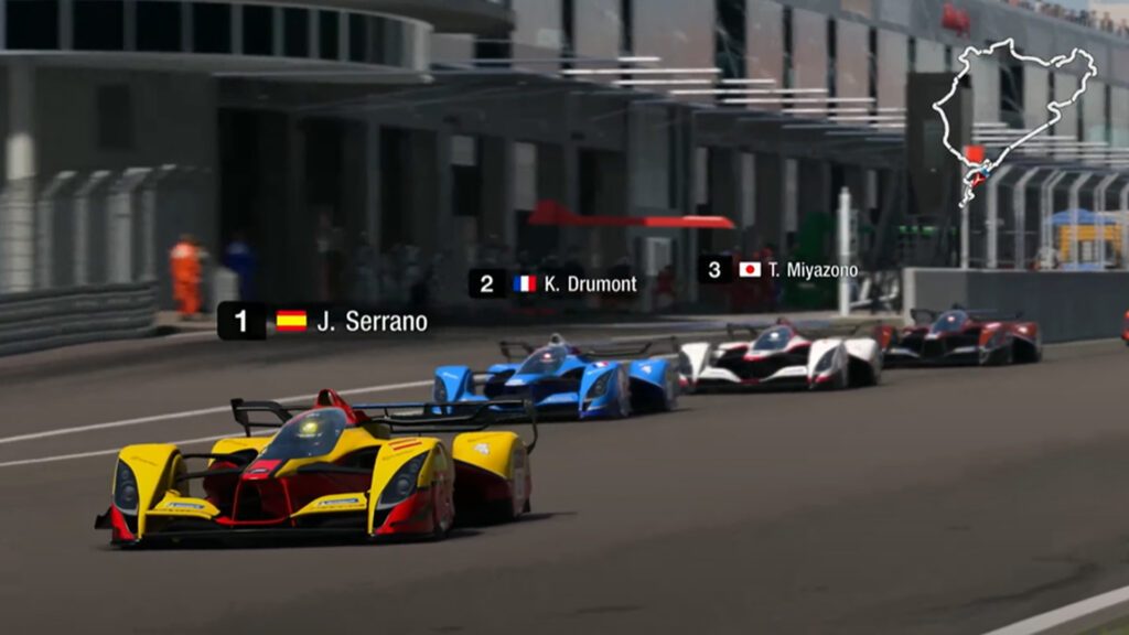 Gran Turismo World Series Nations Cup race start