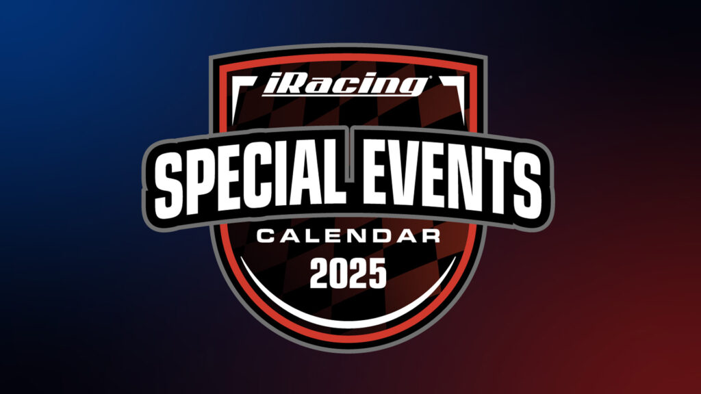 iRacing’s 2025 Special Events calendar includes returning classics and