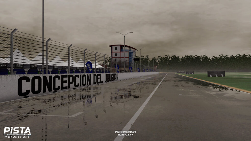 Autódromo de Concepción del Uruguay PISTA Motorsport wet