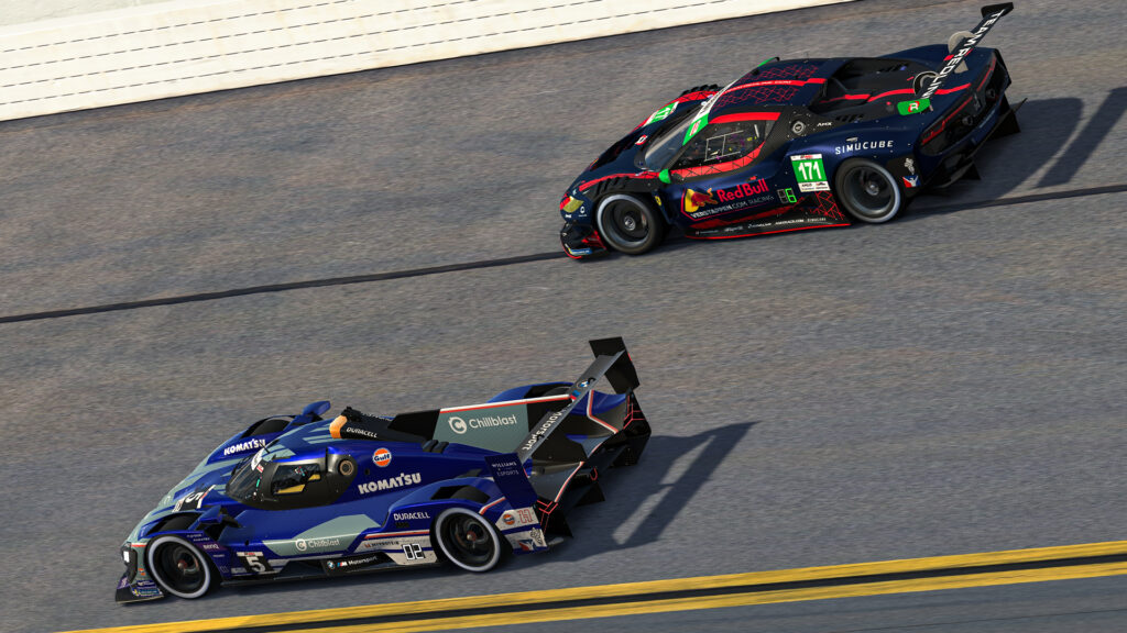 IMSA Esports Global Championship Williams and Redline wrap up titles at dramatic finale