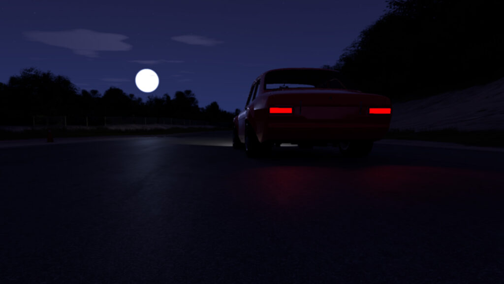 The Last Garage night driving