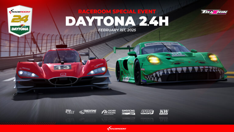 WATCH LIVE: Daytona 2.4 Hours - RaceRoom Ranked Event
