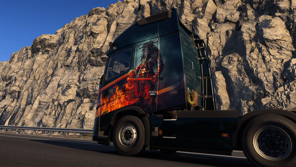 Euro Truck Simulator 2’s Greek Mythology Pack adds God-tier paint jobs