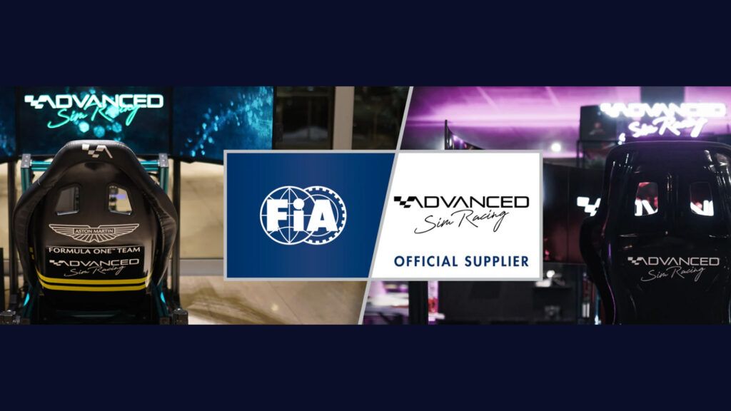 Advanced SimRacing equipment FIA