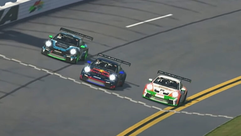 Porsche TAG Heuer Esports Supercup Lebigre and Webster win Daytona photo finishes