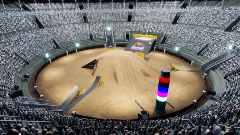 Motorcycle sim TrackDayR adds enhanced trick controls and arena tracks