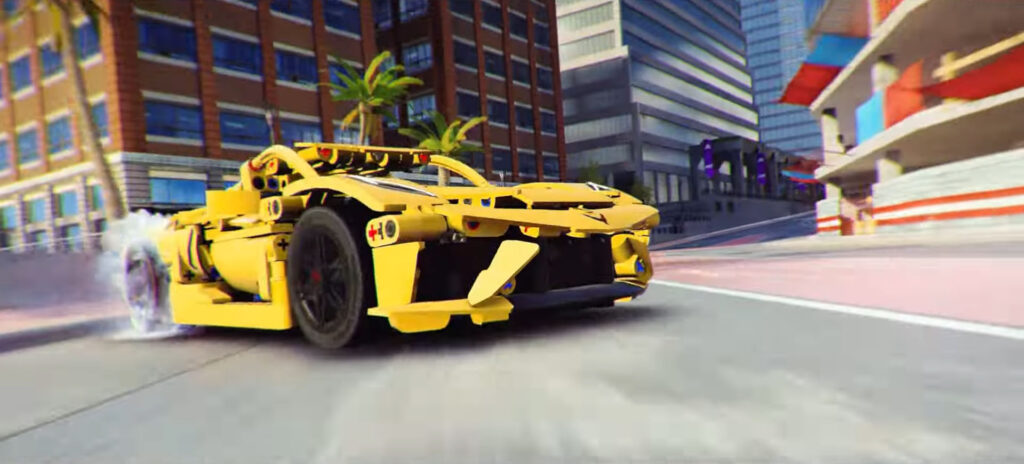 Asphalt Legends Unite Lego Technic Chevrolet Corvette Stingray