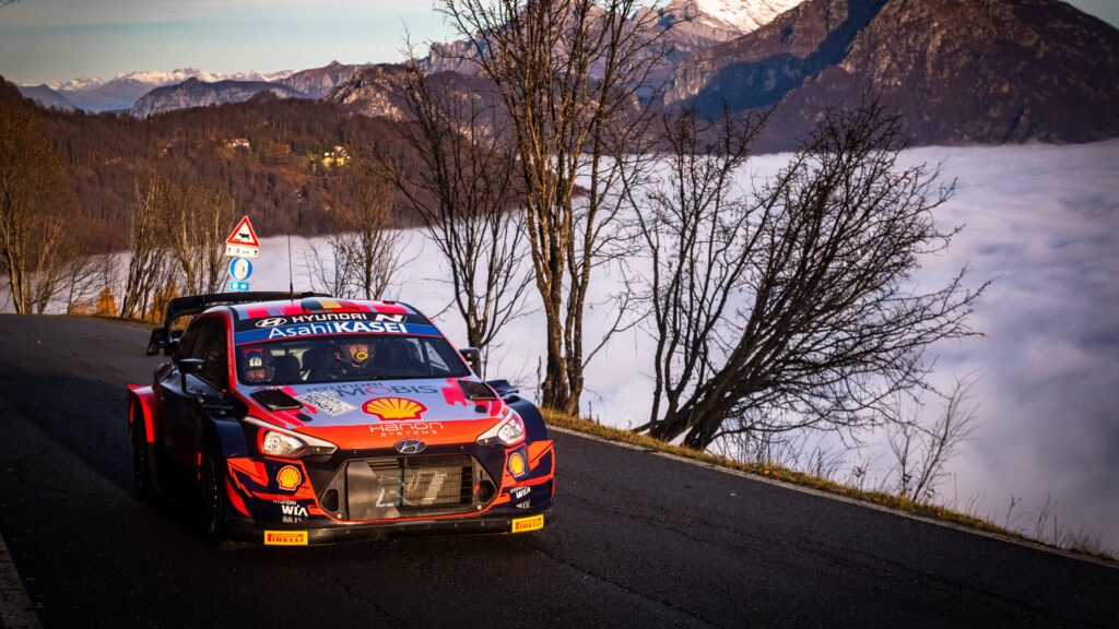 Thierry Neuville and Martijn Wydaeghe Hyundai i20 Coupe WRC Monza Rally 2021