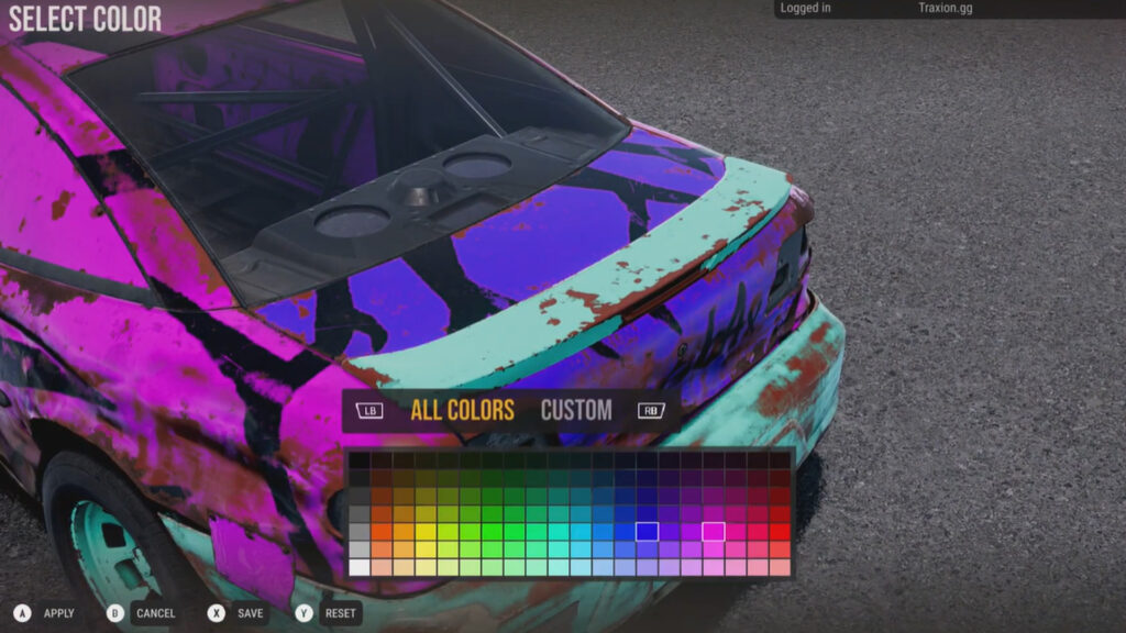 Wreckfest 2 paint car