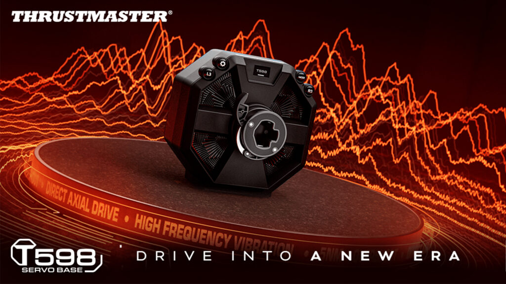 Thrustmaster’s direct drive T598 wheelbase now available separately