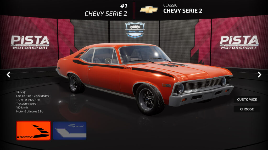 Classic GM and Ford vehicles added to Pista Motorsport