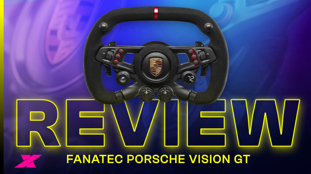 Fanatec CSL Elite Steering Wheel Porsche Vision GT review