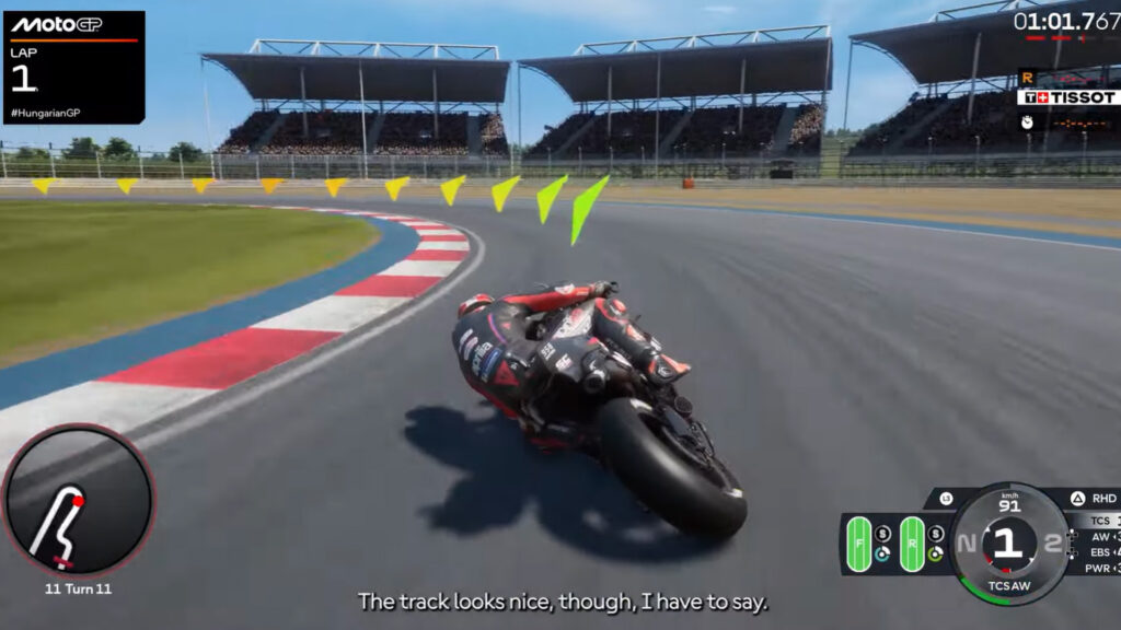 MotoGP 25 game Balaton Park