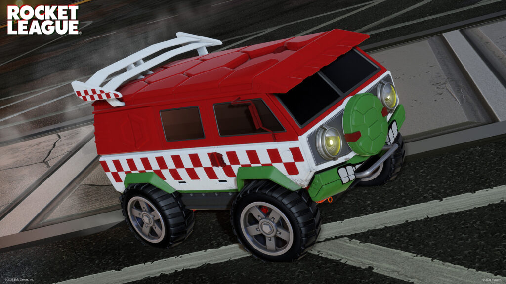 April’s fools: Rocket League adds Teenage Mutant Ninja Turtles items