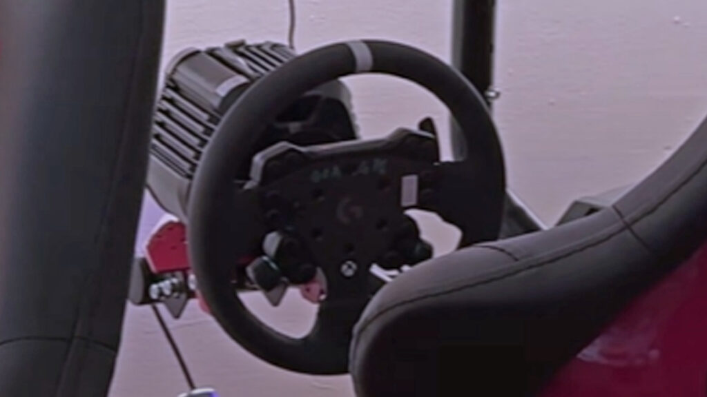 Possible new Logitech sim racing wheel spotted