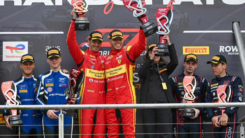 Verstappen protege Lulham grabs first GT World Challenge podium