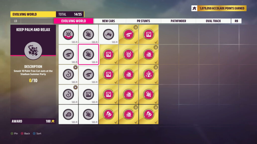 Forza Horizon 5 PS5 beginners tips accolades