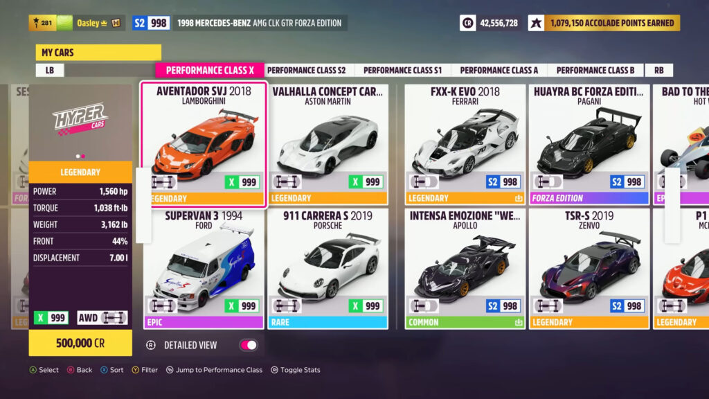 Forza Horizon 5 PS5 beginners tips car classes