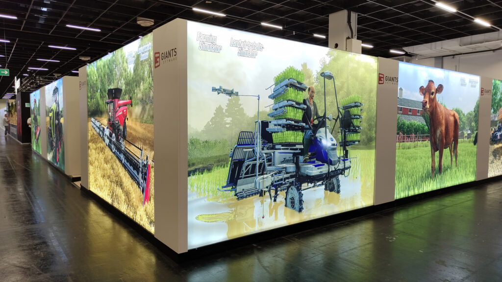 Giants software Gamescom stand