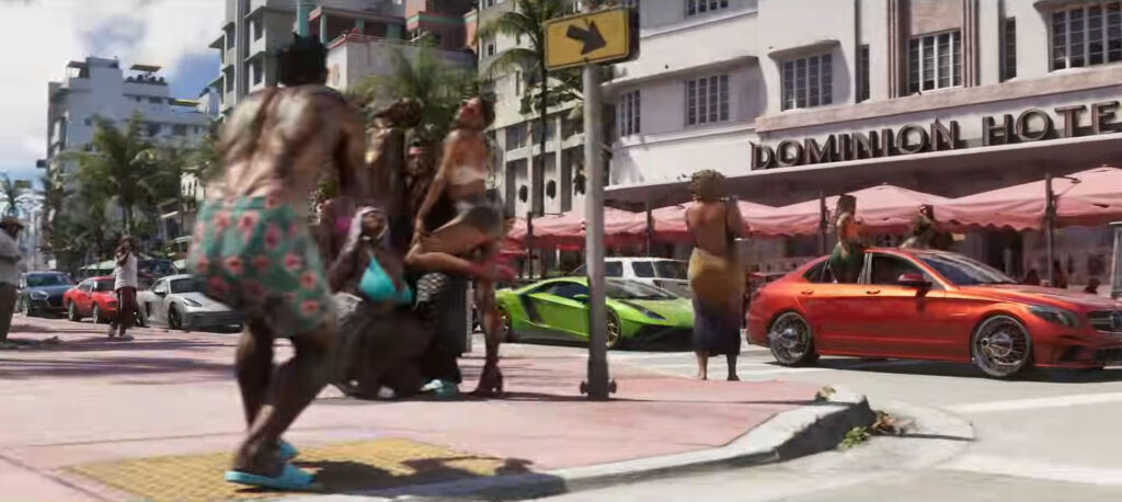 Grand Theft Auto VI Trailer 2 cars