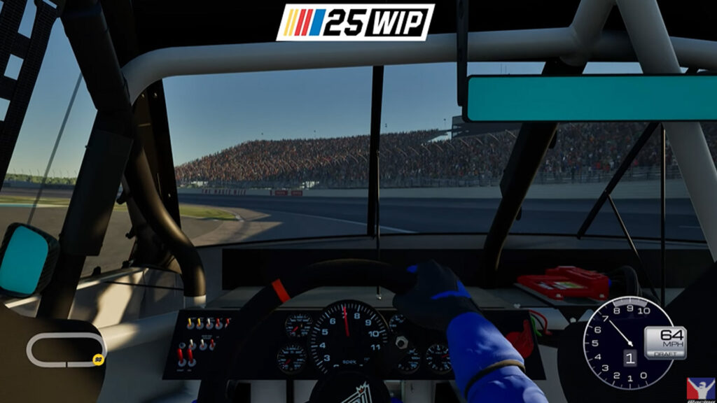 NASCAR 25 gameplay