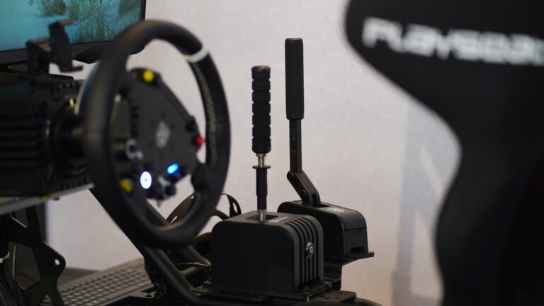 New sim brand Revosim showcases shifter, clutch and handbrake