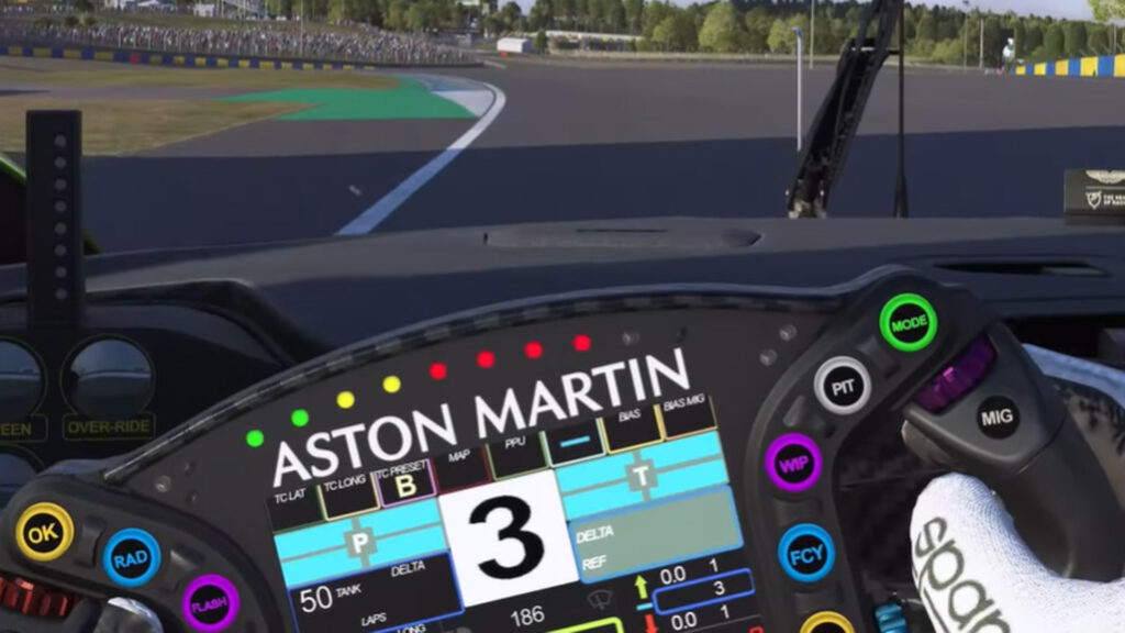 Aston Martin Valkyrie Le Mans Ultimate cockpit 02