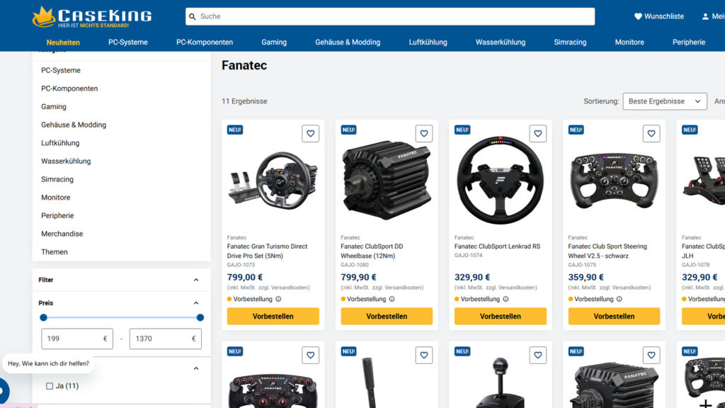 Fanatec CaseKing