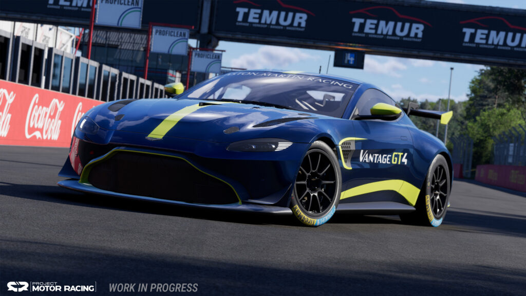 Project Motor Racing Aston Martin Vantage GT4