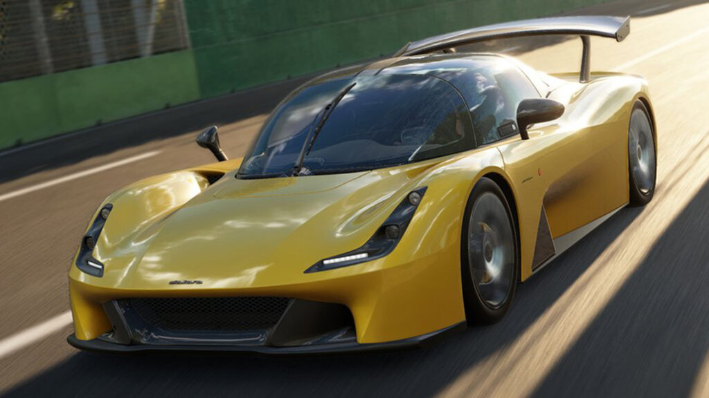 This is the Dallara Stradale in Assetto Corsa EVO