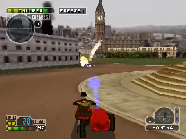 Twisted Metal 3. Image credit: World of Longplays / YouTube