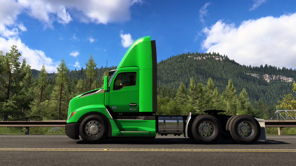American Truck Simulator’s v1.55 update adds Truck Driving Proficiency module
