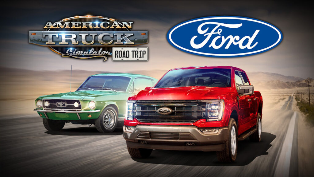 American Truck Simulator’s Ford Car Pack DLC to add drivable cars