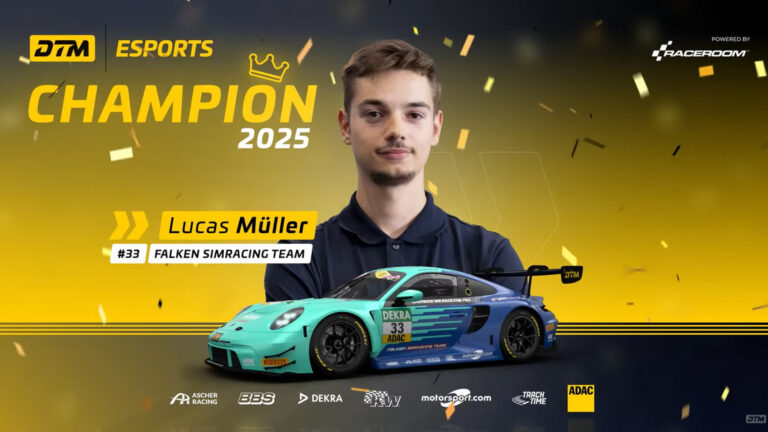 DTM Esports Muller overturns points deficit to win 2025 title