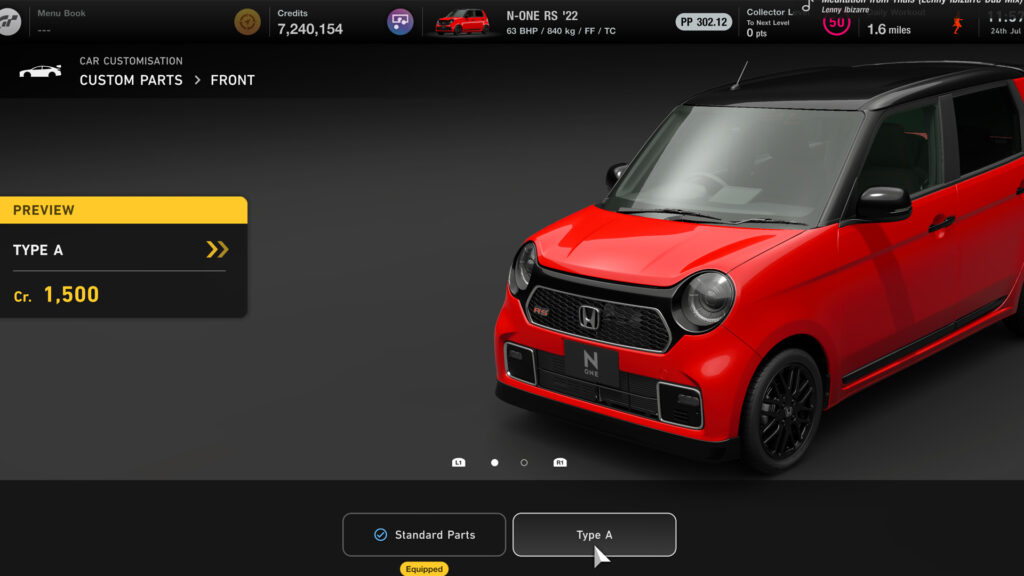 Gran Turismo 7 Honda N-ONE RS Customisation 03