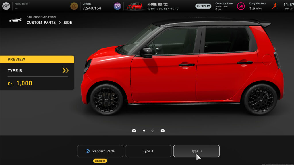 Gran Turismo 7 Honda N-ONE RS Customisation 06