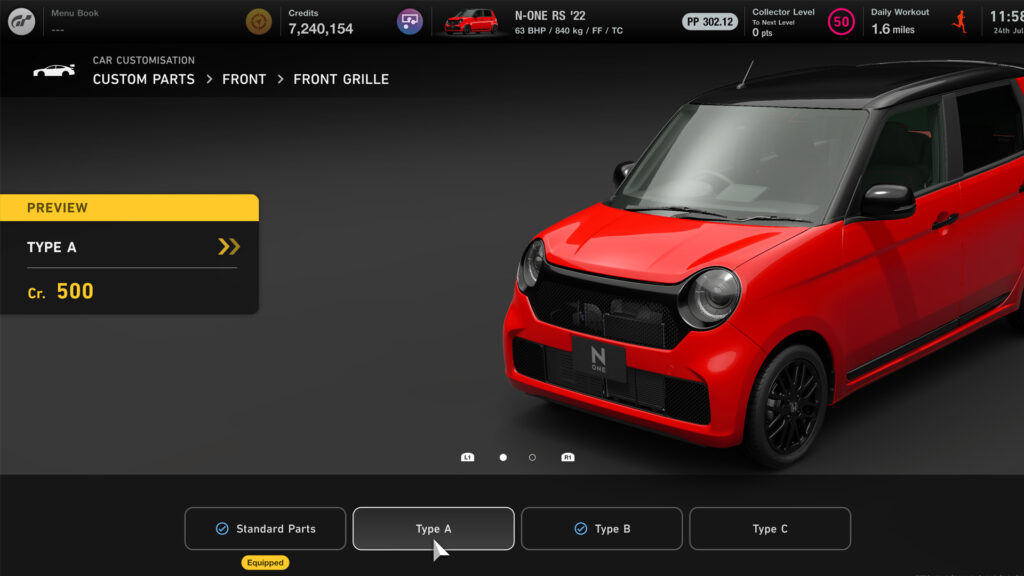 Gran Turismo 7 Honda N-ONE RS Customisation 11