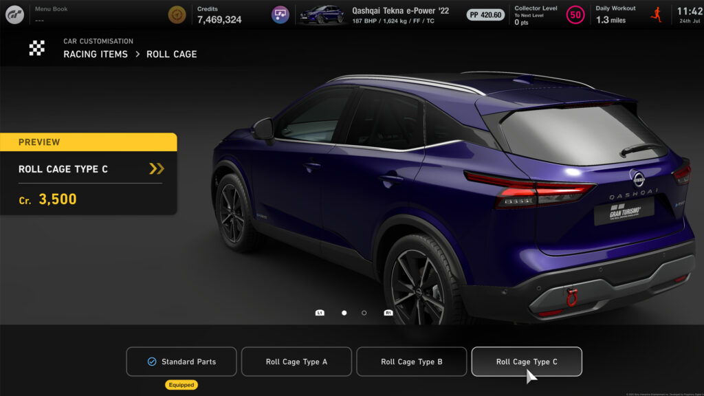 Gran Turismo 7 Nissan Qashqai customisation 12