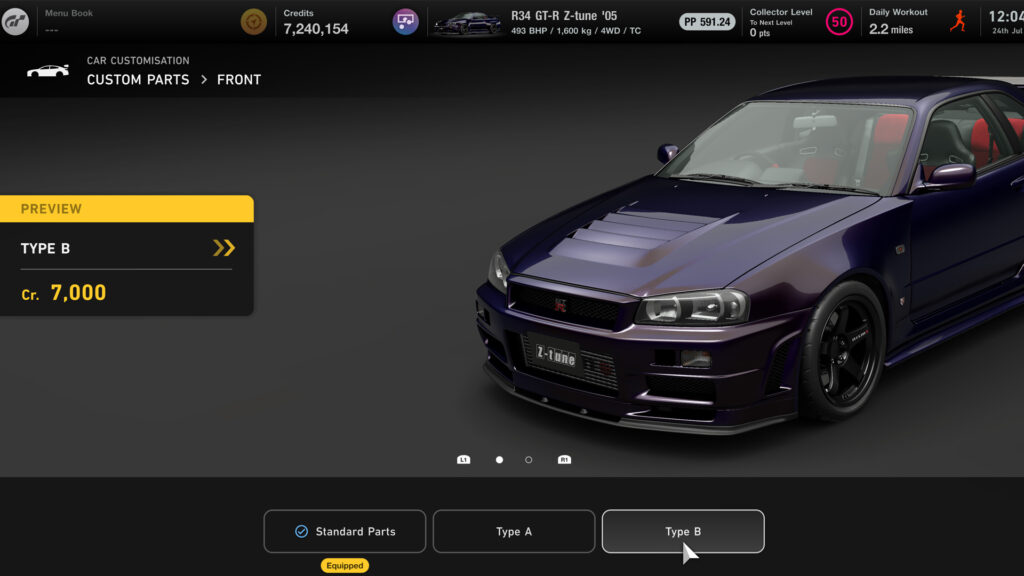 NISMO R34 GT-R Z-tune Gran Turismo 7 customisation 03