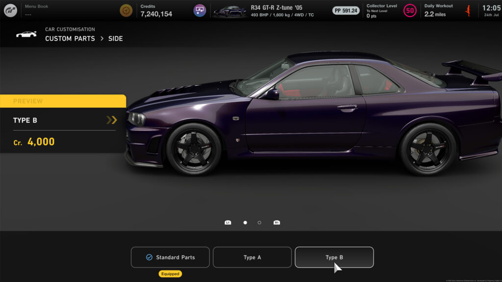 NISMO R34 GT-R Z-tune Gran Turismo 7 customisation 05