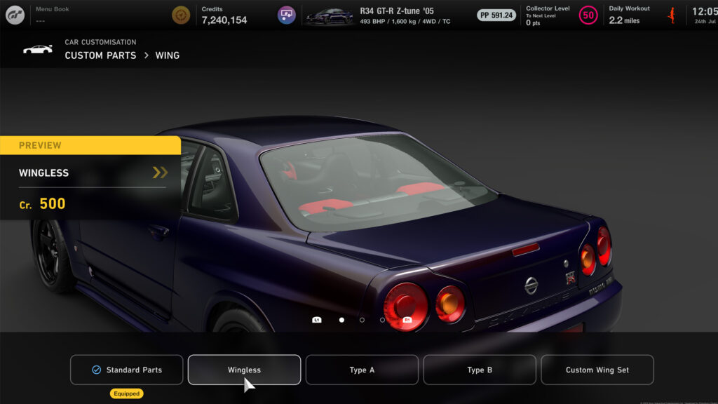 NISMO R34 GT-R Z-tune Gran Turismo 7 customisation 08