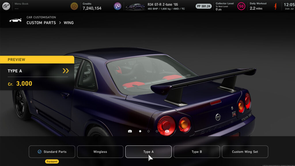 NISMO R34 GT-R Z-tune Gran Turismo 7 customisation 09