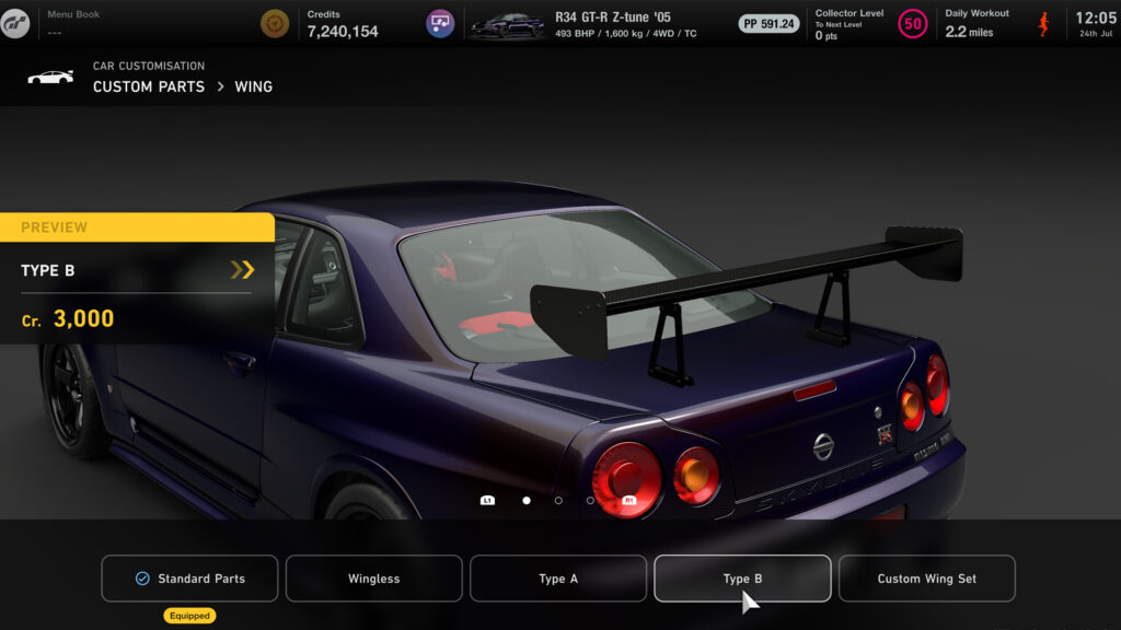 NISMO R34 GT-R Z-tune Gran Turismo 7 customisation 10