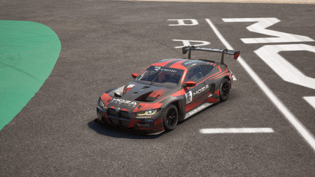 Rennsport ERC Moza Racing livery