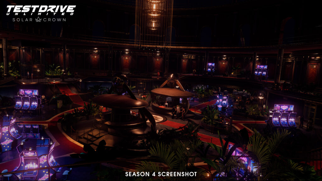 Test Drive Unlimited Solar Crown Season 4 casino