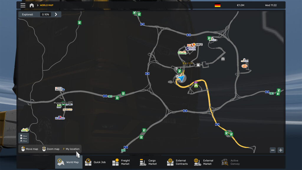 New Driving Academy tests added in Euro Truck Simulator 2’s v1.55 update