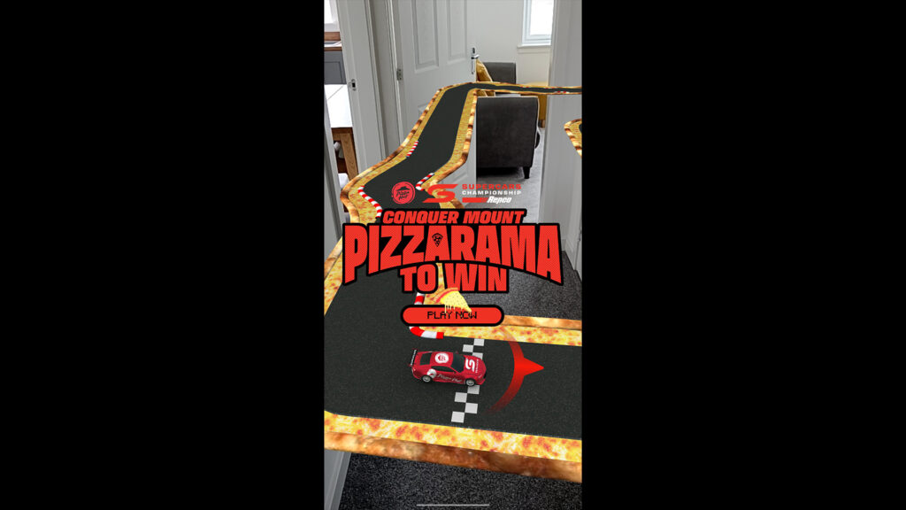 Australian Supercars series launches new augmented reality video game... with extra cheese