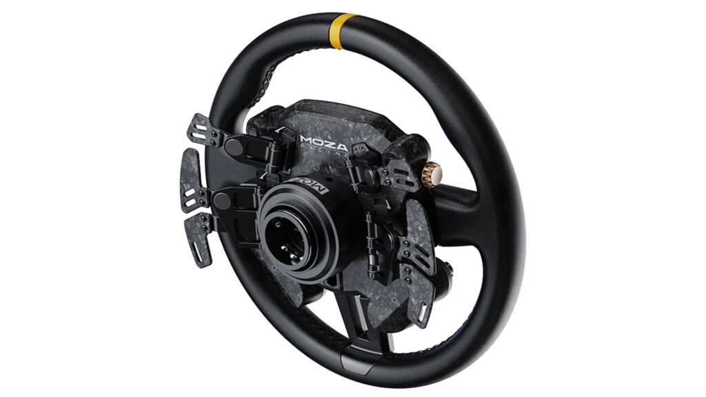 Moza unveils new Porsche sim racing wheel inspired by the 911 GT3 RS