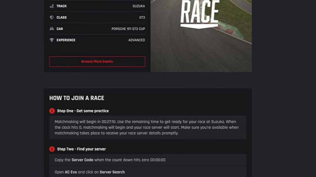 Assetto Corsa EVO multiplayer daily races 03