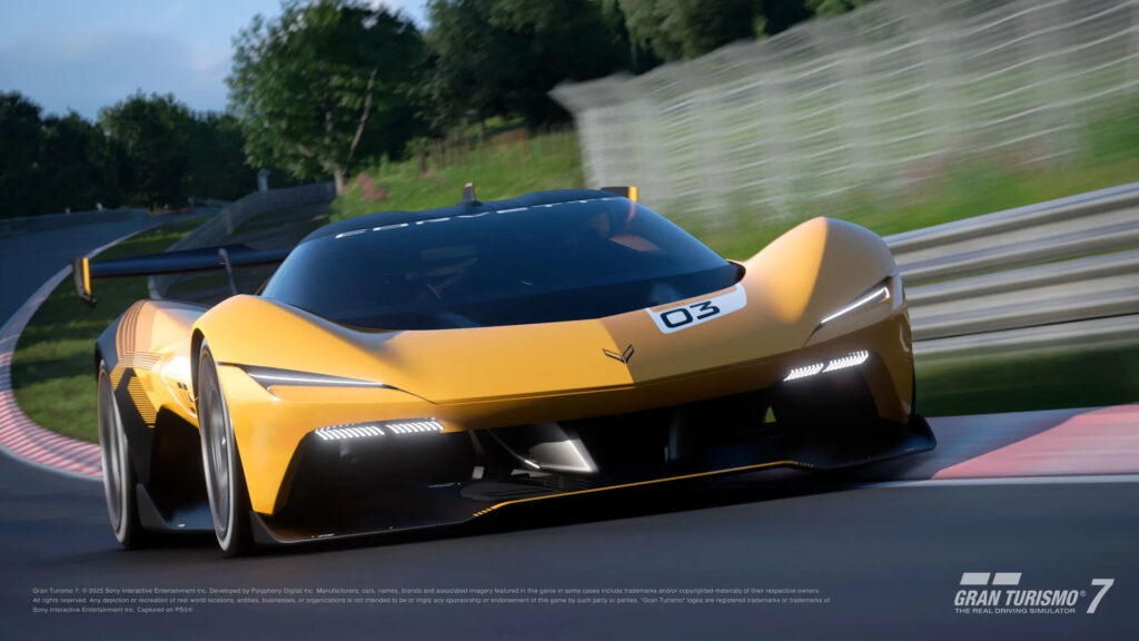 Gran Turismo 7 update 1.62 August Chevrolet Corvette CX.R Vision GT